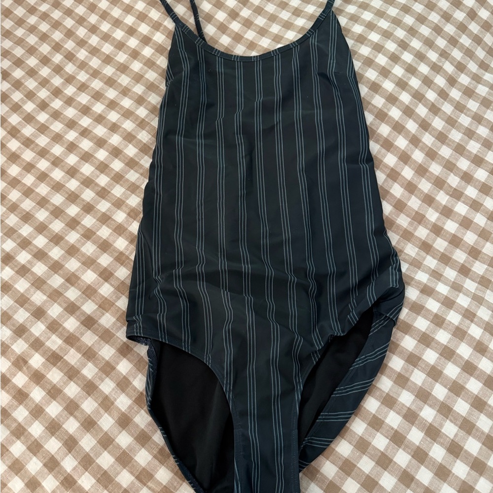 Striped Women’s One Piece Bathing Suit from Albion Fit